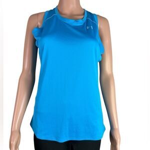 Under Armour Aqua Blue Athletic Tank Top